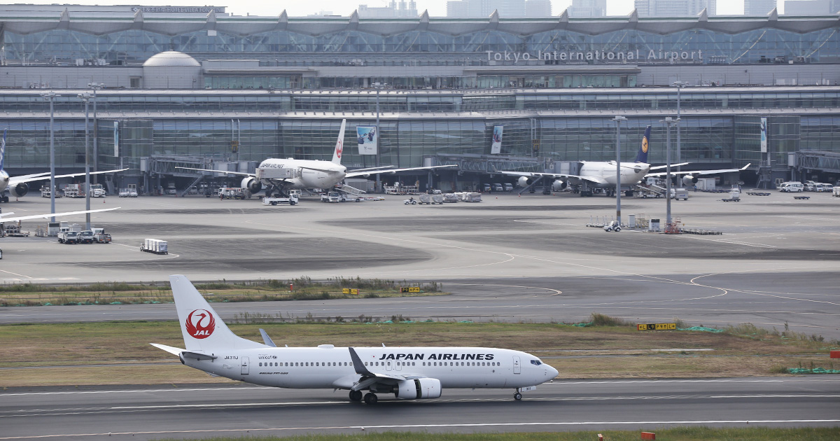 羽田空港（東京国際空港）の撮影スポット　展望デッキ